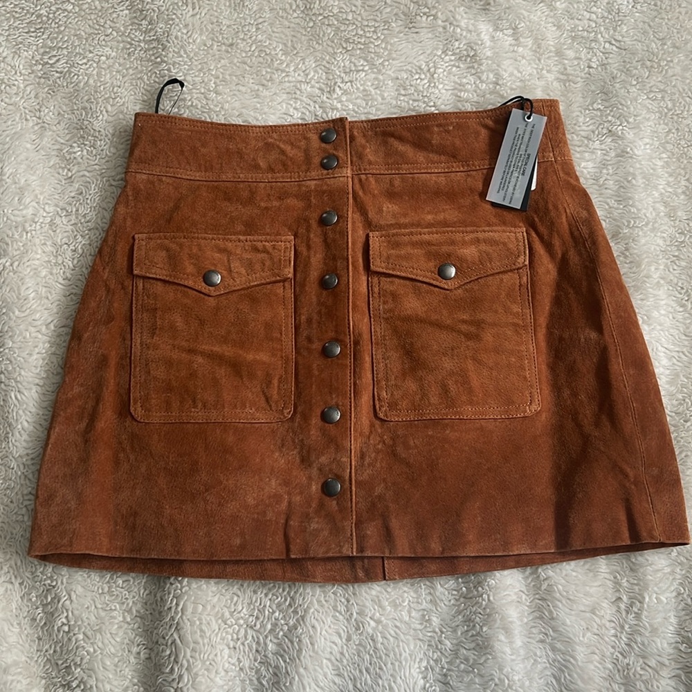 Blanknyc Real Suede Skirt- size 30 but fits like a 27/28